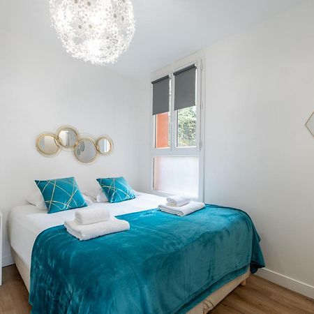 Spacious And Bright 2-Bedroom Large Apartment Very Close To Paris - Near Metro บูโลญบียองกูร์ ภายนอก รูปภาพ