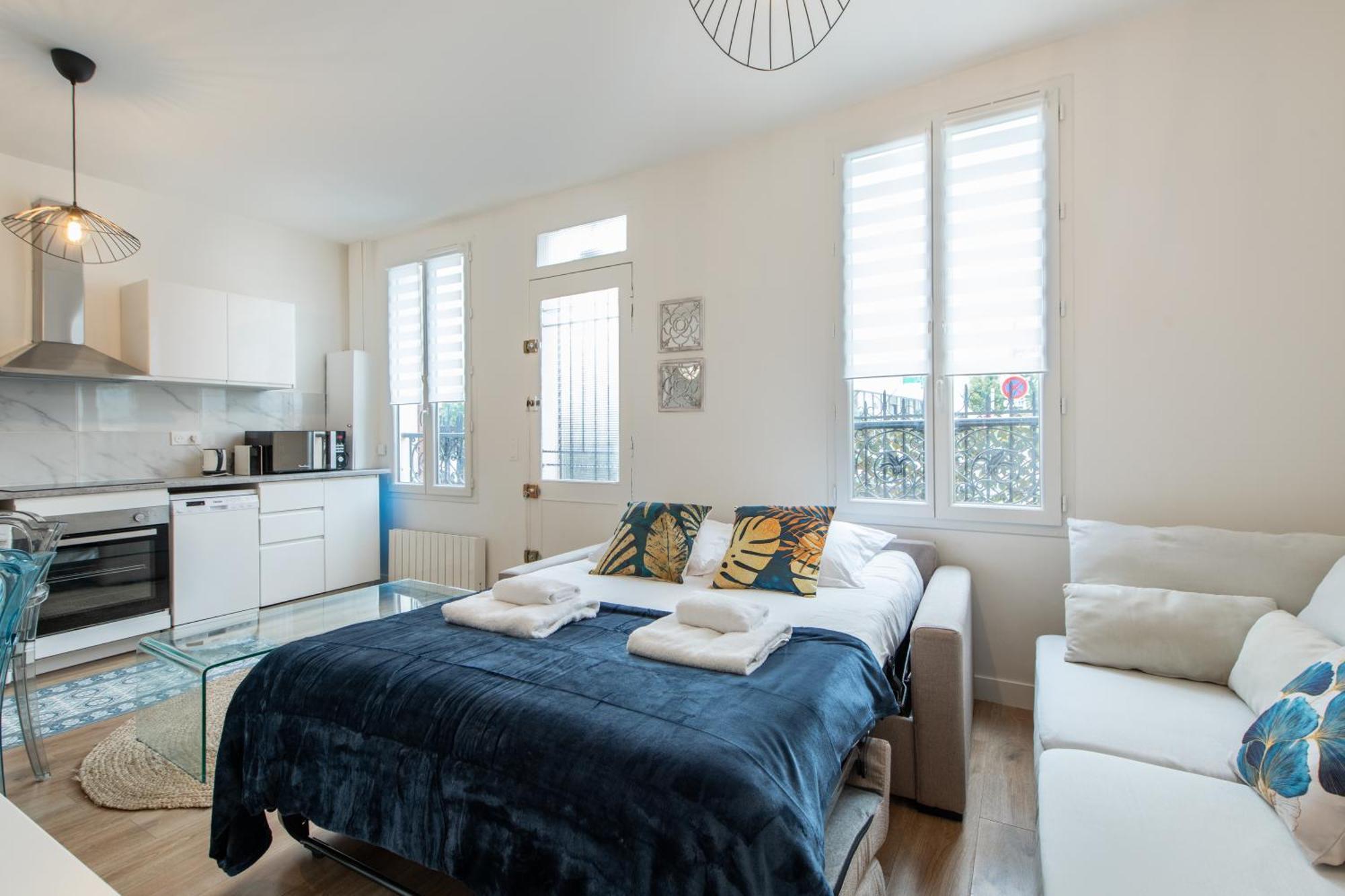 Spacious And Bright 2-Bedroom Large Apartment Very Close To Paris - Near Metro บูโลญบียองกูร์ ภายนอก รูปภาพ