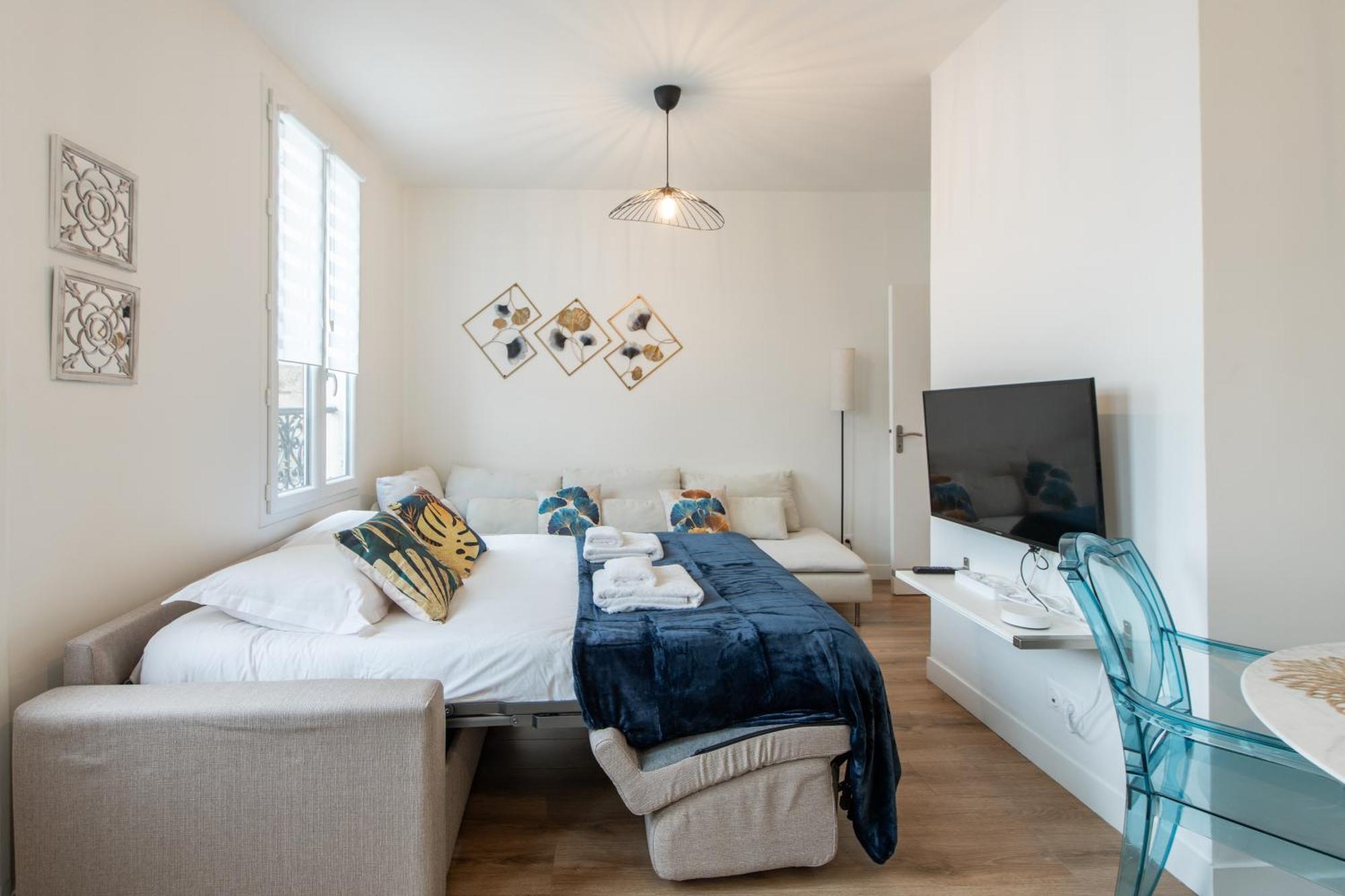 Spacious And Bright 2-Bedroom Large Apartment Very Close To Paris - Near Metro บูโลญบียองกูร์ ภายนอก รูปภาพ